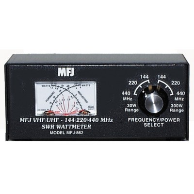 MFJ-862, VHF-UHF and 220 Mhz SWR/Wattmeter